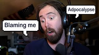 Asmongold Message To All Streamers  Adpocalypse [upl. by Fielding221]