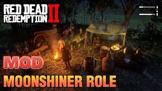 Red Dead Redemption 2 สอนลงม็อด Mod Moonshiner Role [upl. by Alket]