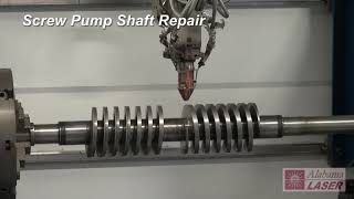 Screw Pump Shaft Repair [upl. by Kcirevam]