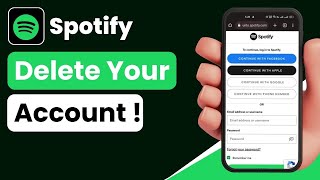 How to Delete a Spotify Account  EASY STEPS [upl. by Uhsoj49]