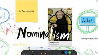 Lecture on Nominalism [upl. by Ydnam84]