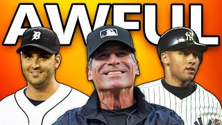 The Worst Umpire Calls in MLB History [upl. by Dnar580]