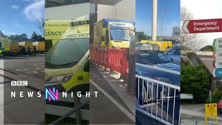 Exclusive Inside the UKs ambulance crisis  BBC Newsnight [upl. by Qirat]