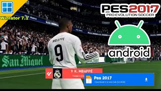 Winlator 71  Pes 2017 Patch 2024 Gameplay  Snapdragon 680  setting Winlator  Mu Vs Man City [upl. by Gayla]