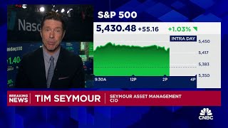 Stock market has great backdrop with Fed leaving rates unchanged says Tim Seymour [upl. by Deyes684]