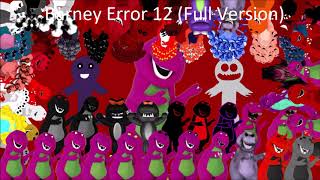 Thumbnails for Barney Error 12 Part 31 Full Version FV of 75 Pun Vers and FV of Good Ending [upl. by Eda]