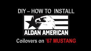 How to Install Coilovers  1967 Mustang [upl. by Swane883]