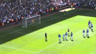 James Milner Goal vs Birmingham 20092010 [upl. by Floeter31]