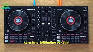 Numark Mixtrack Platinum FX anlatım ve inceleme [upl. by Rebane]