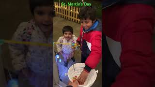 St Martin Day Traditions 🕯️✨ StMartinsDay StMartinsDay festivaloflights lantern viralvideo [upl. by Llehsar]