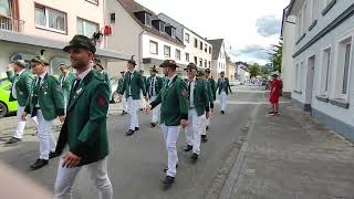 Schützenfest In Oeventrop Festzug Am 07072024 [upl. by Chevy760]