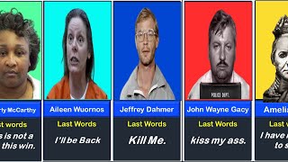 Disturbing Last Words of Serial Killers [upl. by Loralyn896]