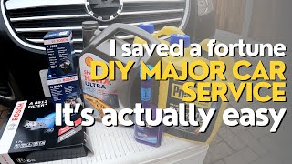 MAJOR DIY Car Service Vauxhall  Opel Insignia How to changefilters [upl. by Aimo936]