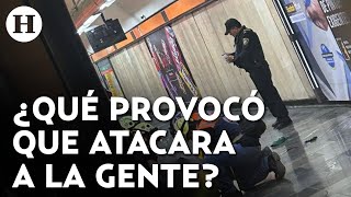 Agresor en Tacubaya estaba bajo el uso de sustancias lo que afectó su salud mental aclara SSC CDMX [upl. by Wirth368]