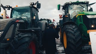 JELGAVA Zemnieku protesti  05022024 [upl. by Armmat]