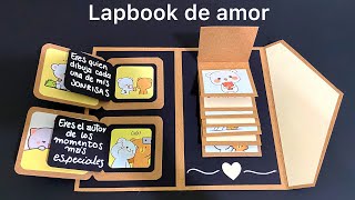 Lapbook para mi novio a [upl. by Gnak410]