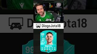 I PLAYED JOTA ON FC 25 😨 shorts [upl. by Isnyl]