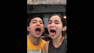 Jennylyn and Dennis eat Bohols Chichaworms [upl. by Greene]