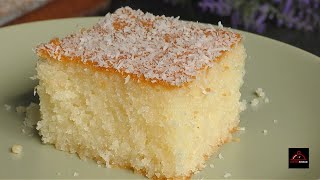 Basbousa Egyptian Cake  FLOURLESS CAKE RECIPE [upl. by Ahsinnek571]