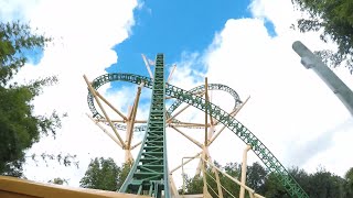 Cheetah Hunt  Front Row POV at Busch Gardens Tampa [upl. by Lyall]