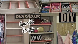 IDEIAS PARA ORGANIZAR GUARDA ROUPA E QUARTO [upl. by Llimaj]