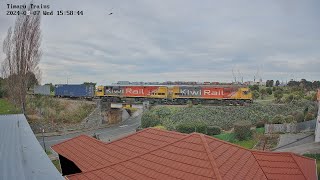 Timaru Trains 20240807 [upl. by Aramoiz]