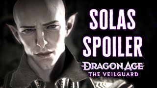 Dragon Age Veilguard MAJOR Solas Spoiler [upl. by Nnyleak550]