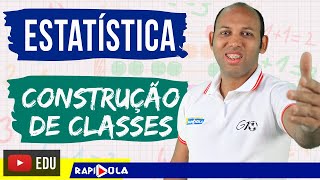 TABELA DE DISTRIBUIÇÃO DE FREQUÊNCIA ✅ DADOS AGRUPADOS EM CLASSES [upl. by Negrom920]