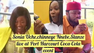 SONIA UCHESTANZECHINNEYE NNEBE LIVE AT PORT HARCOURT COCACOLA EVENT cocacola CocaCola [upl. by Ashton]