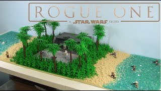 HUGE Lego Star Wars Battle on Scarif MOC [upl. by Devine]