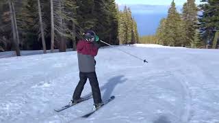 Homewood Ski Resort in Lake Tahoe California  the perfect place for beginning skiers  great views [upl. by Judon]