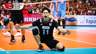 Prime Nishida and Japan Were Unstoppable  Japan vs Argentina  Volleyball World Cup 2019 [upl. by Kahlil]