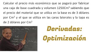 Derivadas Optimización [upl. by Llimaj]