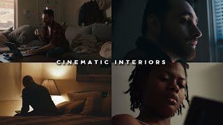 Lighting Cinematic Interiors  4 Easy Setups [upl. by Attenehs]