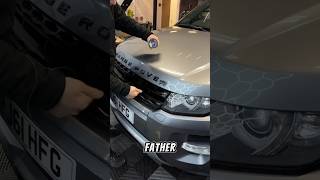 Changing Range Rover Logo trending automobile fatherson motivation inspirational [upl. by Cargian]