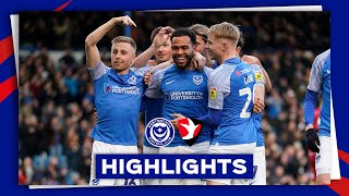 Highlights  Pompey 40 Cheltenham Town [upl. by Oiciruam]