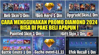 CARA GUNAKAN PROMO DIAMOND DI EVENT 1111 ML 2024  BISA DI PAKE BELI STARLIGHT CARDGIFT SKIN JUGA [upl. by Atirat510]