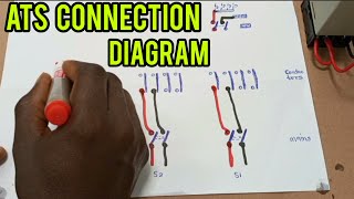 Power Circuit Diagram for 3input ATS [upl. by Anerhs]