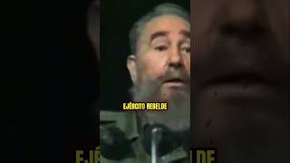 Fidel Castro habla del Ejército Rebelde cuba [upl. by Salot]