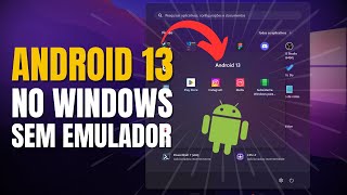 INSTALE ANDROID NO WINDOWS 10 E 11 PASSO A PASSO [upl. by Elmer79]