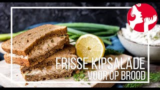 Frisse kipsalade voor op brood  OhMyFoodness [upl. by Einnad506]