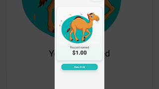 Earn 1 Per Survey New Survey App To Make Money Online  Cashcamel Review [upl. by Etterb199]