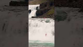 Pedro Astorga Lanzándose en Kayak aventura kayak chile trend viralvideo viralshorts freedom [upl. by Oicinoid]