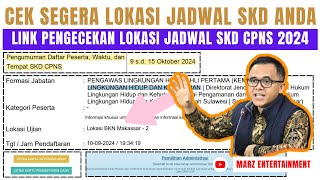 JADWAL SKD CPNS 2024 SUDA DI UMUMKAN CARA CEK JADWAL SKD CPNS 2024  CARA CEK LOKASI SKD CPNS 2024 [upl. by Hoffert]