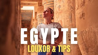 CONSEILS POUR VISITER LOUXOR EN EGYPTE  TIPS amp BUDGET  VLOG VOYAGE [upl. by Kemme]