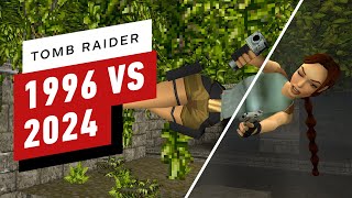 Tomb Raider Remastered vs Original Graphics Comparison 4K 60FPS [upl. by Eneluj]