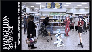 EVANGELION RENAISSANCE Ep1 Evangelion Characters In British Supermarkets 2024 ALBUM [upl. by Etnor]