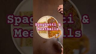 Spaghetti amp meatballs 🍝 cooking mom dinner easyrecipe spaghetti [upl. by Flint132]