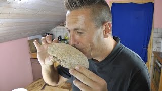 Basisches Brot backen Basenbrot lecker und gesund Vollkornbrot selber machen SUPER BEKÖMMLICH [upl. by Nivlam]