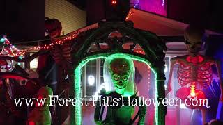 Forest Hills Queens NY spookiest house for Halloween [upl. by Michell]